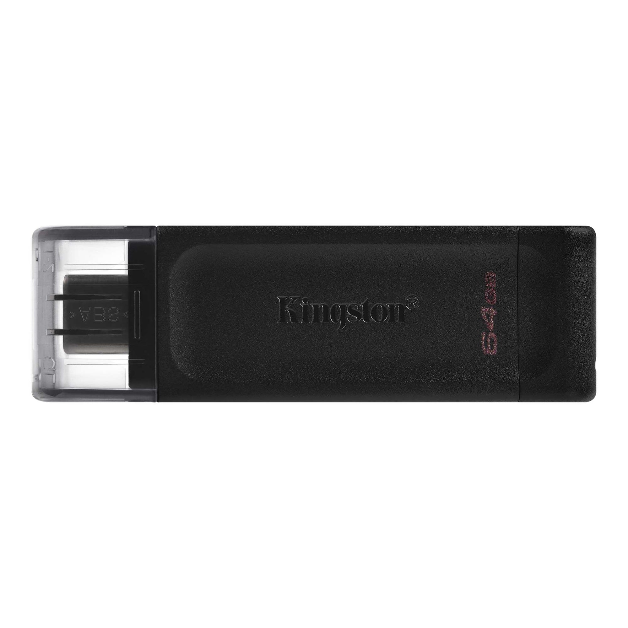 Kingston 64GB DataTraveler 70 USB-C 3.2 Gen 1 Flash Drive Black
