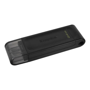 Kingston 64GB DataTraveler 70 USB-C 3.2 Gen 1 Flash Drive Black