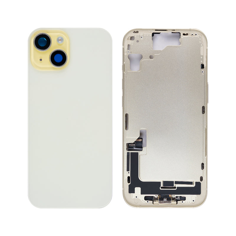For Apple iPhone 15 Housing With Small Parts Yellow OEM