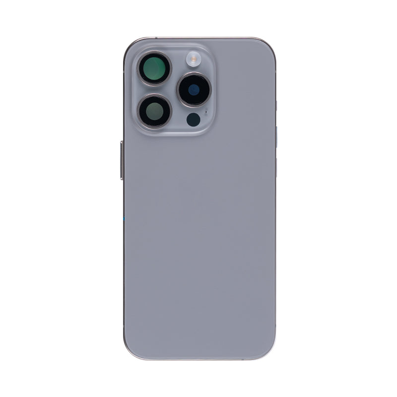 For Apple iPhone 15 Pro Housing With Small Parts Natural Titanium OEM