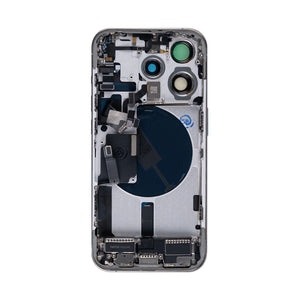 For Apple iPhone 15 Pro Housing With Small Parts Natural Titanium OEM
