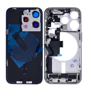 For Apple iPhone 15 Pro Housing With Small Parts Natural Titanium OEM