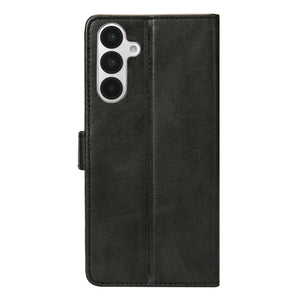 Rixus Bookcase For Samsung Galaxy A16 4G, 5G Black