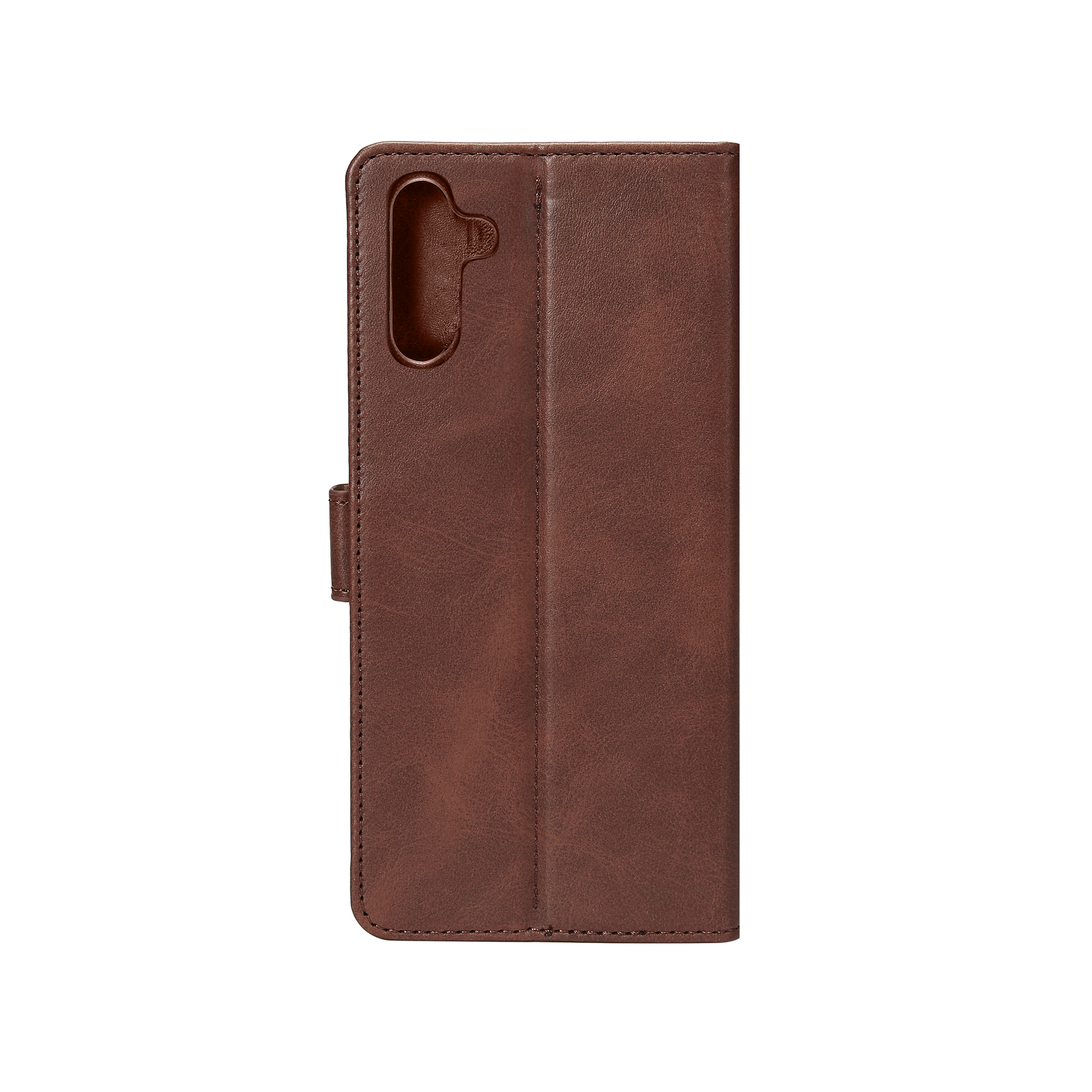 Rixus Bookcase For Samsung Galaxy A16 4G, 5G Brown