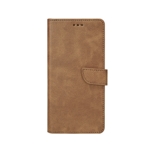 Rixus Bookcase For Samsung Galaxy A16 4G, A16 5G Light Brown