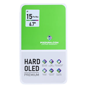 PIXDURA For iPhone 15 Pro Max Display And Digitizer Hard-OLED Premium