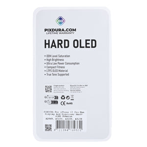 PIXDURA For iPhone 15 Pro Max Display And Digitizer Hard-OLED Premium