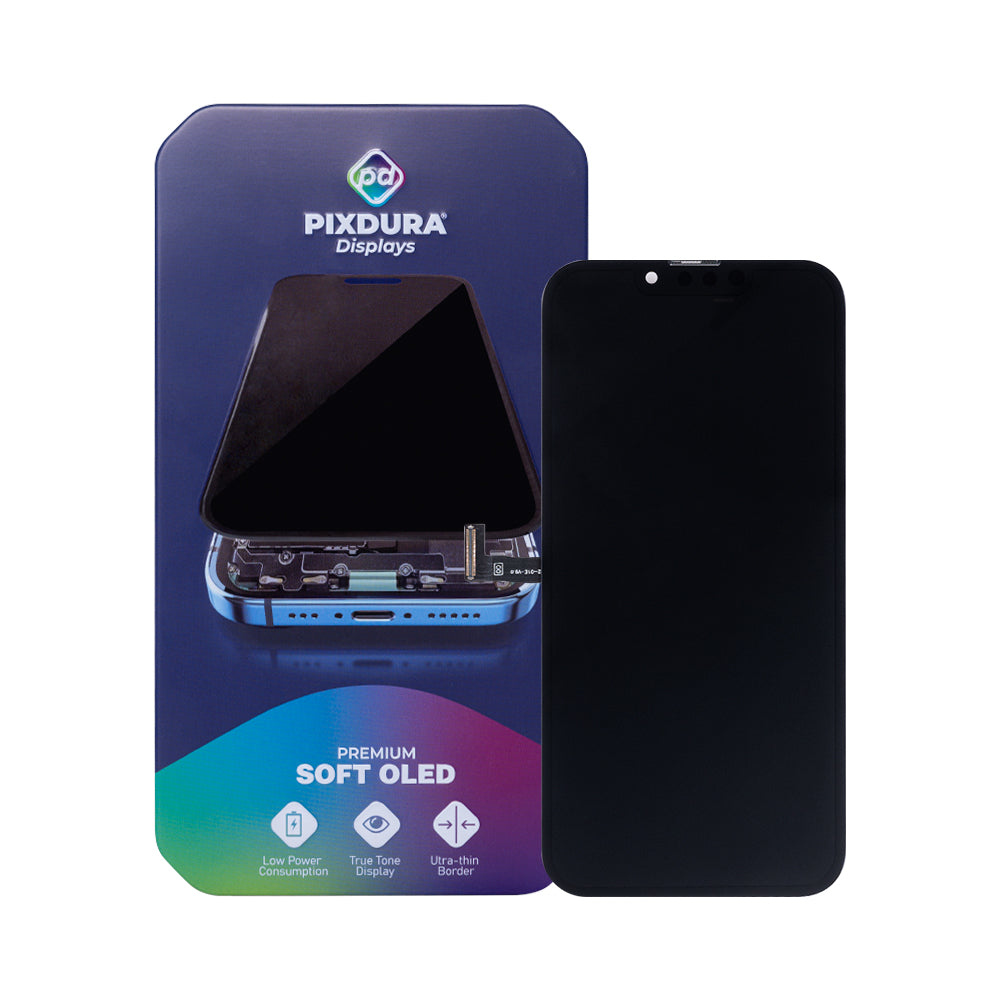PIXDURA For iPhone 13 Pro Display And Digitizer Soft-OLED Premium (IC Removable) (120Hz)