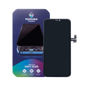 PIXDURA For Apple iPhone 11 Pro Max Display And Digitizer Soft-OLED Premium (IC Removable) (60Hz)