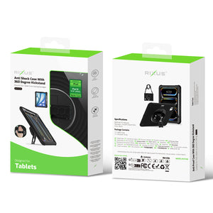 Rixus RXTC08 Anti Shock Case For Apple iPad 10 10.9 inch (2022) Black