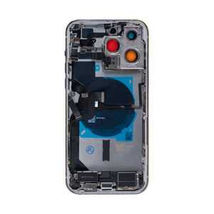 For Apple iPhone 14 Pro Max Housing With Small Parts Silver OEM