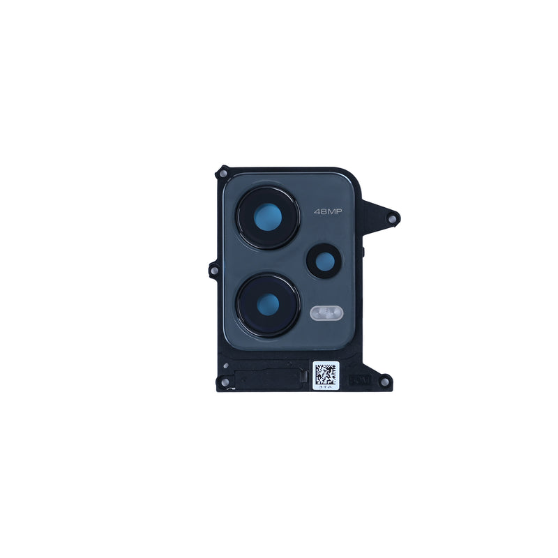 Xiaomi Redmi Note 12 5G (22111317G) Camera Lens Cover And Middle Frame Black OEM