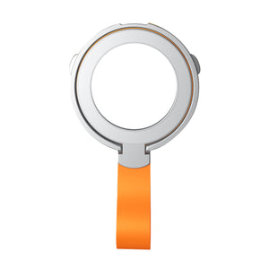 Rixus RXPH20SO Mobile Phone Holder With MagSafe Silver And Orange