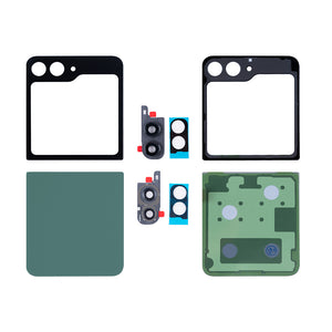 Samsung Galaxy Z Flip5 F731B Back Cover Set With Lens Mint OEM
