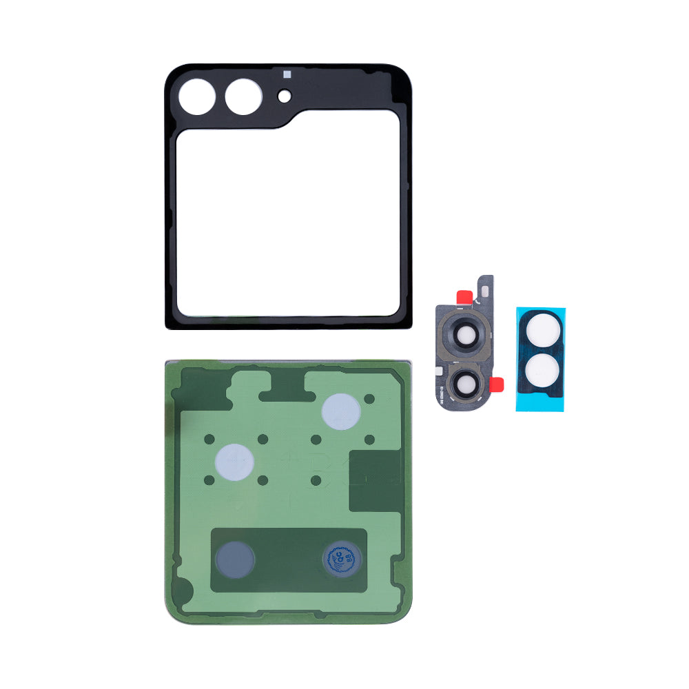 Samsung Galaxy Z Flip5 F731B Back Cover Set With Lens Gray OEM