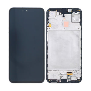 Samsung Galaxy M15 5G M156B Display And Digitizer With Frame Gray Service Pack