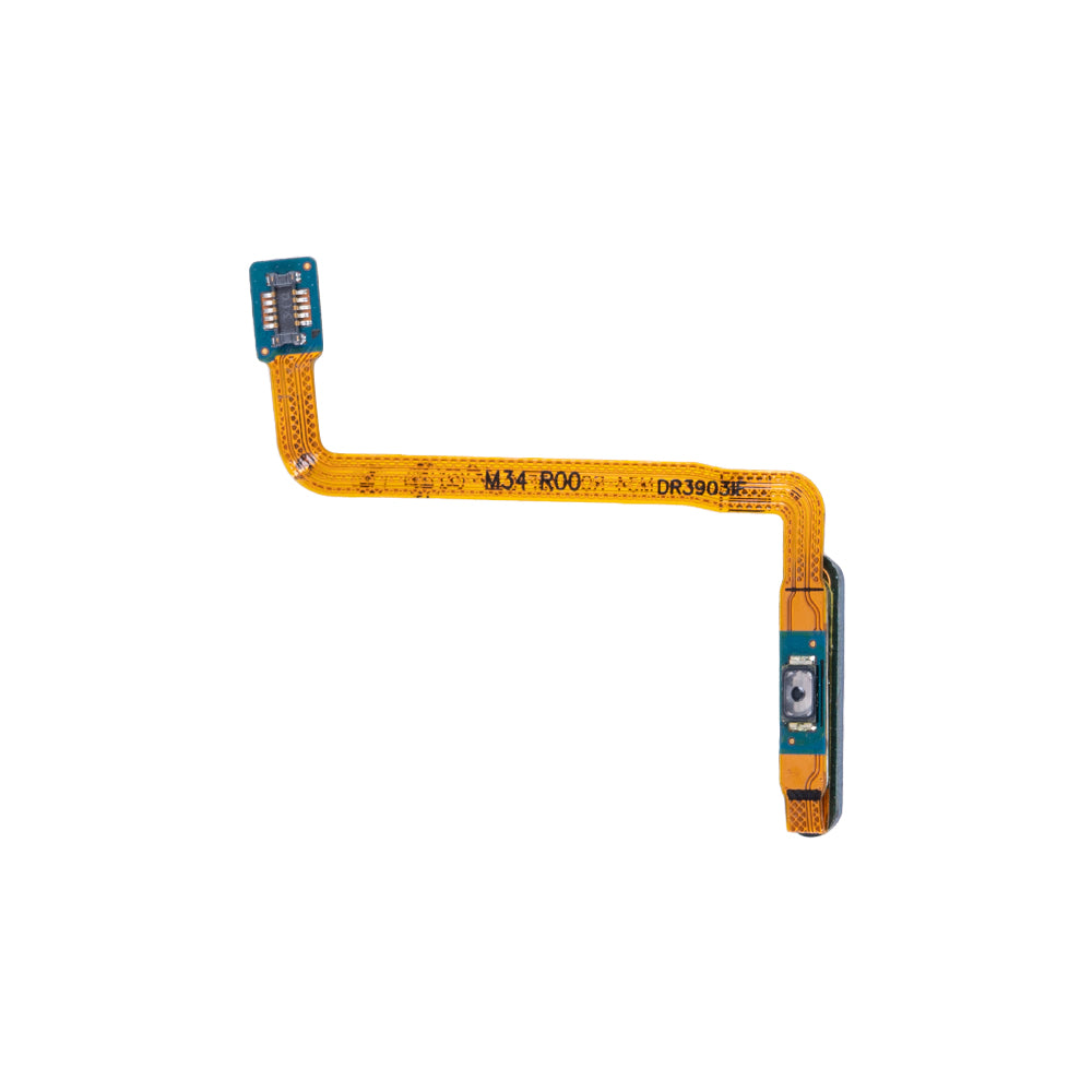 Samsung Galaxy M34 5G M346B Fingerprint Sensor Flex With Power Button Waterfall Blue OEM