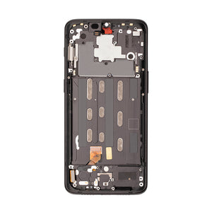 OnePlus 6T (A6010, A6013) Display And Digitizer With Frame Midnight Black OEM