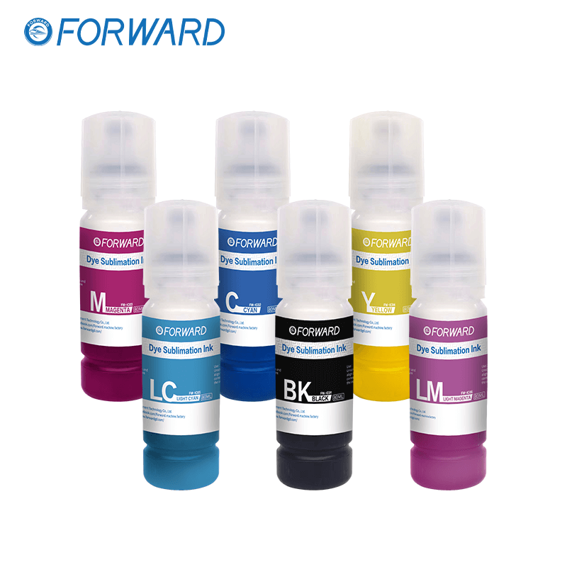 Forward Dye Sublimation Ink Set (6 Bottles)