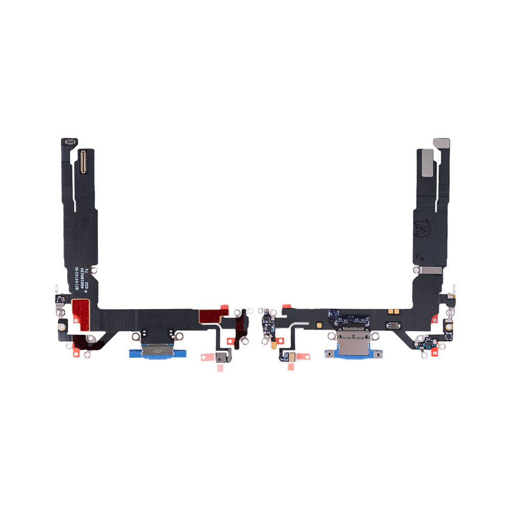 For Apple iPhone 16 System Charging Flex Ultramarine Pulled