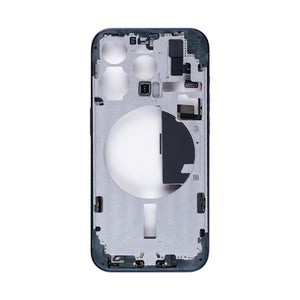 For Apple iPhone 15 Pro Middle Frame Blue Titanium OEM