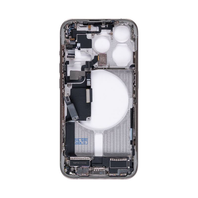 For Apple iPhone 15 Pro Middle Frame Natural Titanium OEM