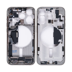 For Apple iPhone 15 Pro Middle Frame Natural Titanium OEM