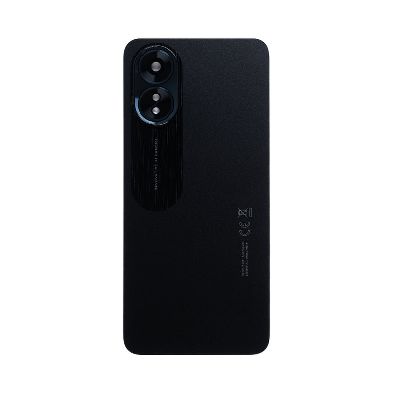 Oppo A38 Back Cover With Lens Glowing Black OEM