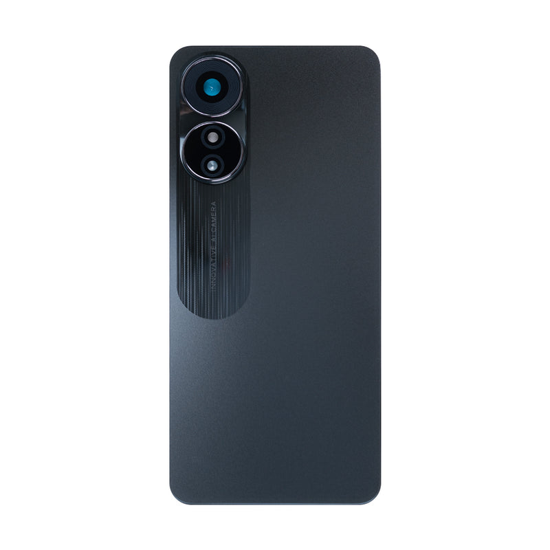 Oppo A78 4G Back Cover With Lens Mist Black OEM