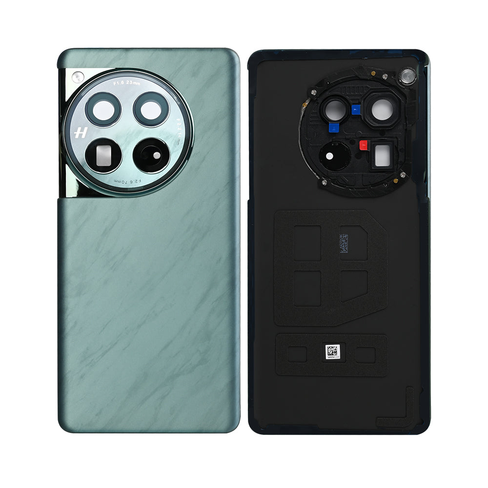 OnePlus 12 (CPH2573, CPH2581) Back Cover Flowy Emerald With Lens OEM