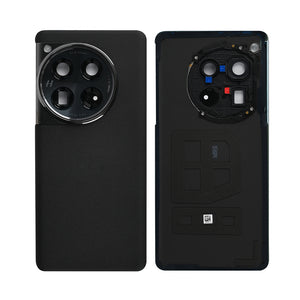 OnePlus 12 (CPH2573, CPH2581) Back Cover Silky Black With Lens OEM