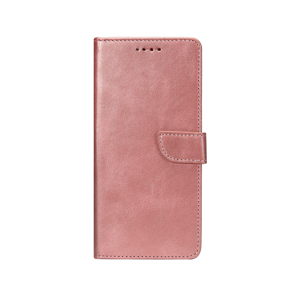 Rixus Bookcase For Samsung Galaxy S25 Pink