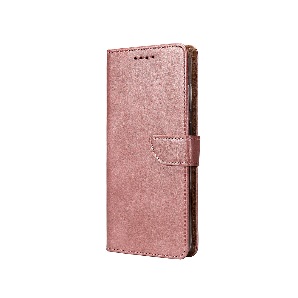 Rixus Bookcase For Samsung Galaxy S25 Pink