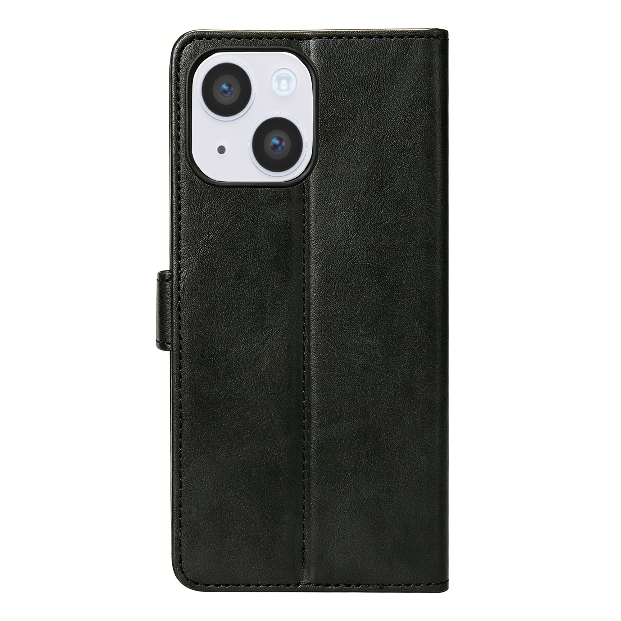 Rixus Bookcase For Apple iPhone 14 Plus Black