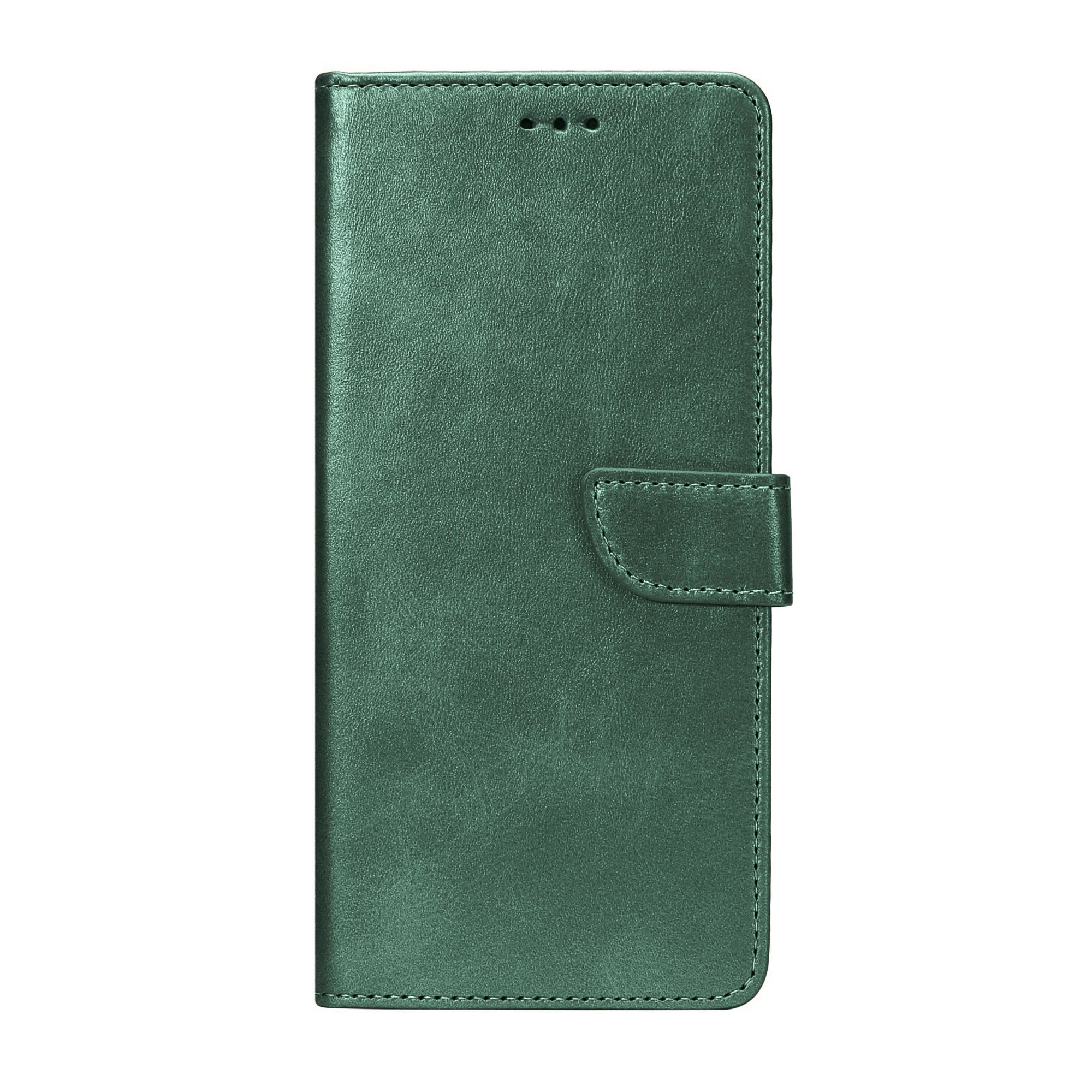 Rixus Bookcase For Samsung Galaxy A03s Dark Green
