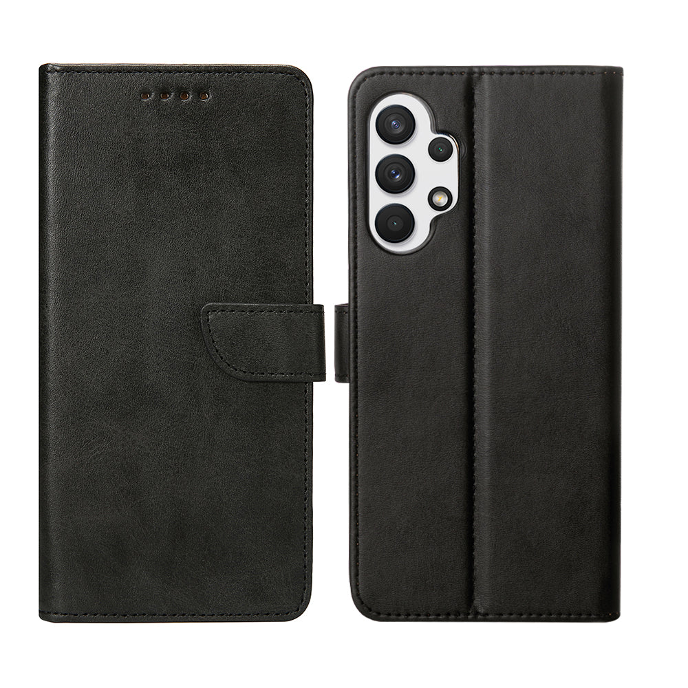 Rixus Bookcase For Samsung Galaxy A32 5G Black