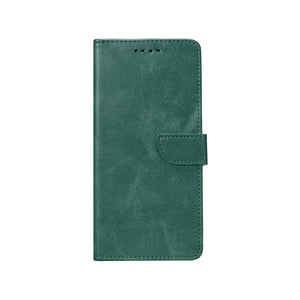 Rixus Bookcase For Samsung Galaxy A54 Dark Green