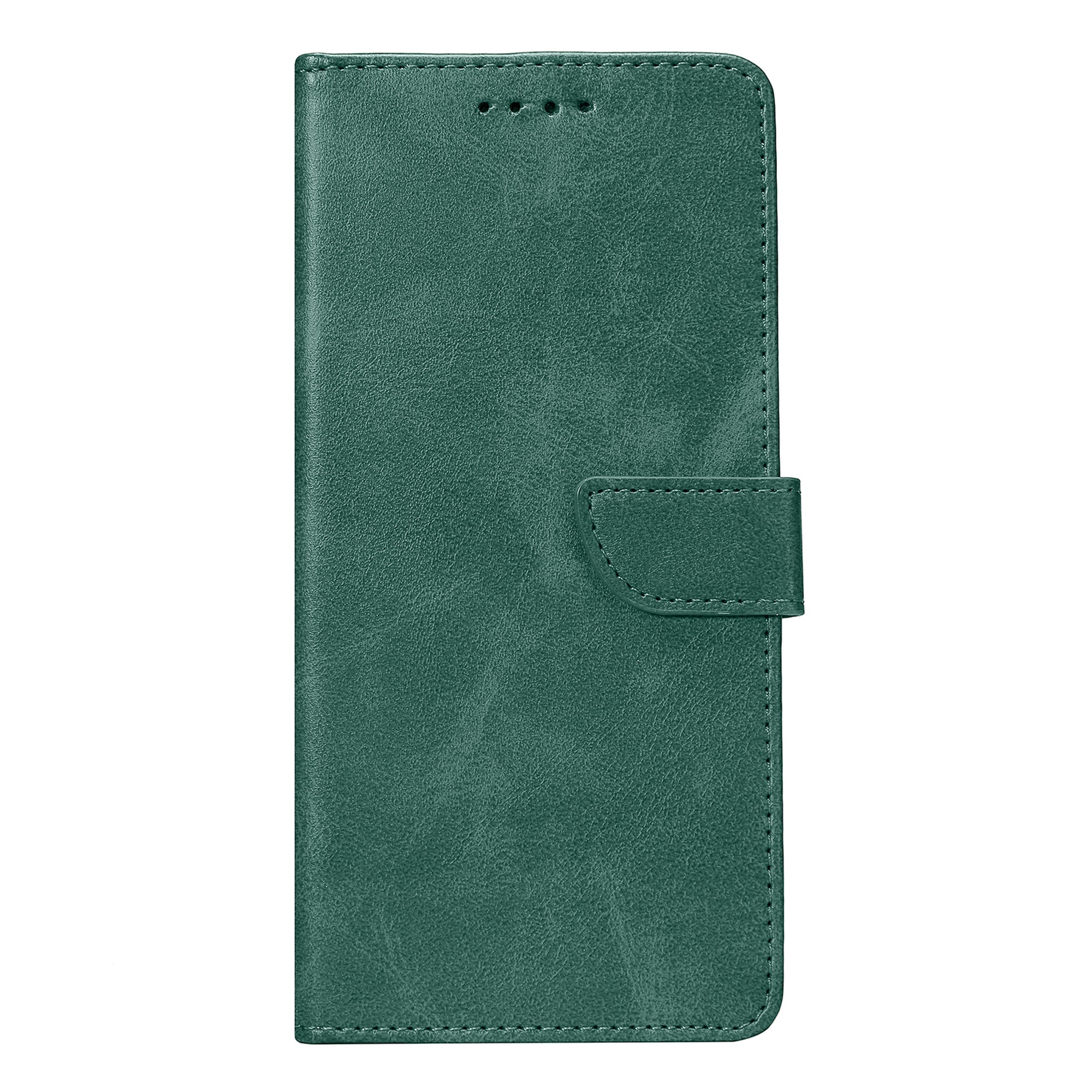 Rixus Bookcase For Samsung Galaxy A54 Dark Green