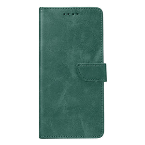 Rixus Bookcase For Samsung Galaxy A54 Dark Green