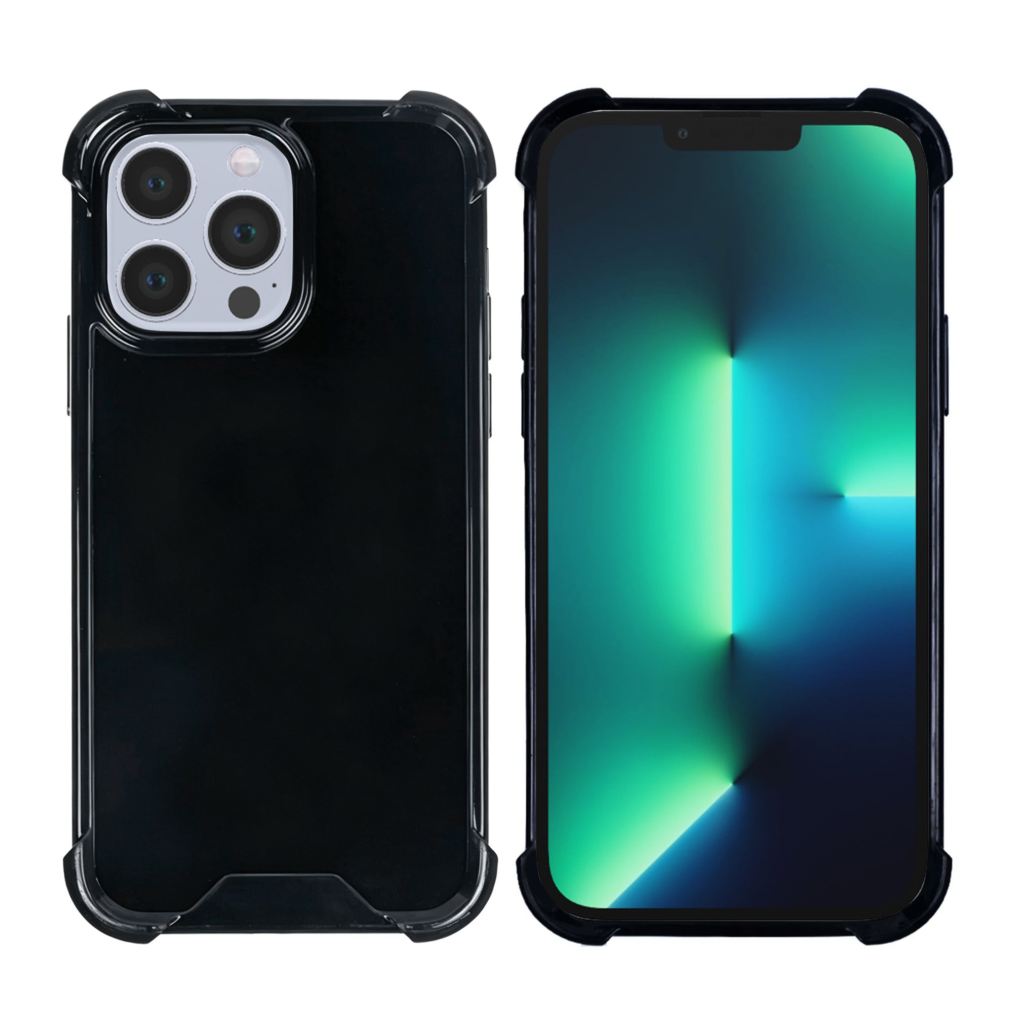 Rixus Anti-Burst Case For Apple iPhone 13 Pro Black