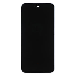 Samsung Galaxy A35 A356B Display And Digitizer With Frame Iceblue Pre-Assembled