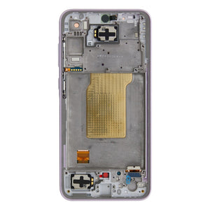 Samsung Galaxy A35 A356B Display And Digitizer With Frame Lilac Pre-Assembled