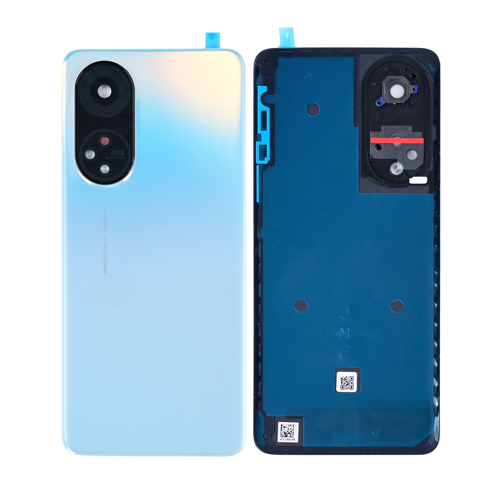 Oppo A98 Back Cover With Lens Dreamy Blue OEM