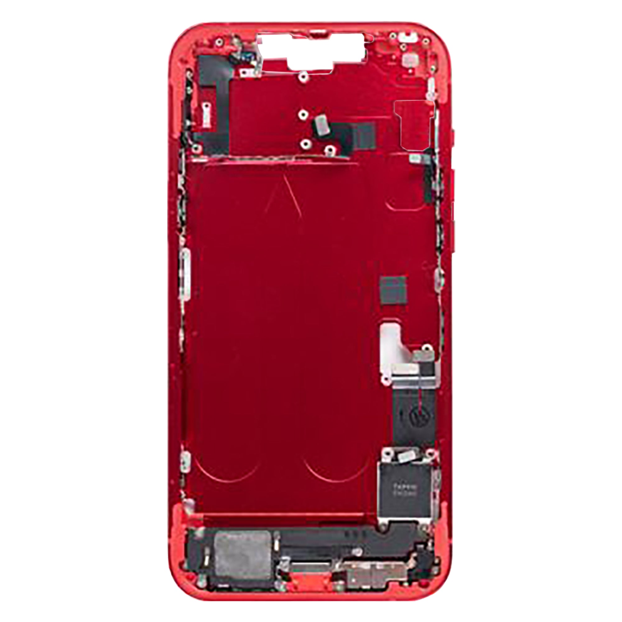 For iPhone 14 Plus Complete Housing Incl. All Small Parts Without Battery And Back Camera Red