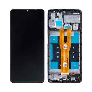 Samsung Galaxy A06 A065F Display And Digitizer With Frame Black Soft-OLED