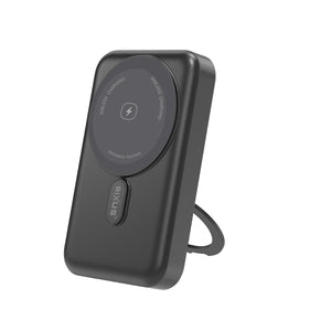 Rixus RXPB71B MagSafe Powerbank 10.000mAh With Foldable Stand Black