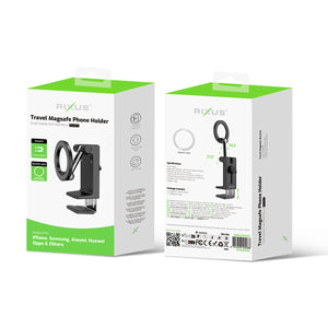 Rixus RXHM92 Travel MagSafe Phone Holder Black