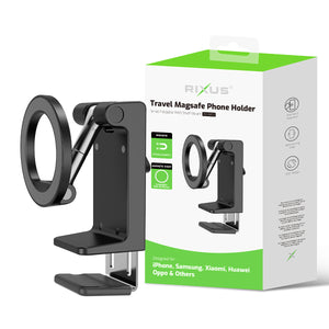 Rixus RXHM92 Travel MagSafe Phone Holder Black