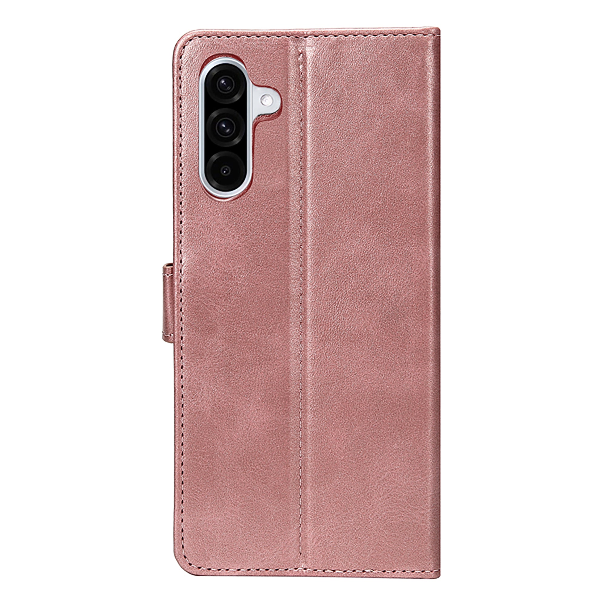 Rixus Bookcase For Samsung Galaxy A36, A37 Pink
