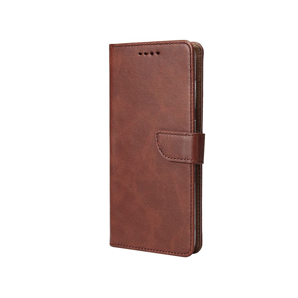 Rixus Bookcase For Samsung Galaxy A36, A37 Brown